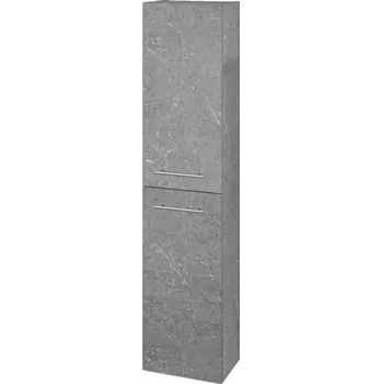 Koupelnový nábytek Dřevojas Vysoká skříň DOOR SV1D2 35 - D20 Galaxy / Úchytka T02 / D20 Galaxy / Levé