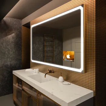 Zrcadlo SMART Zrcadlo do koupelny LED L138 Apple