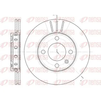 Brzdový kotouč Brzdový kotouč REMSA 6426.10
