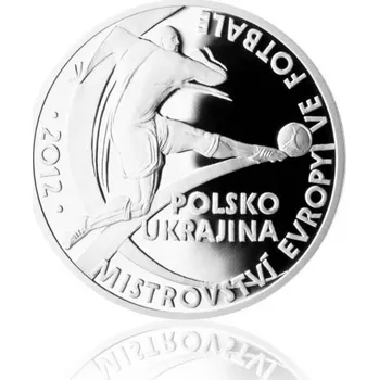 Stříbrná medaile Mistrovství Evropy ve fotbale "2012"