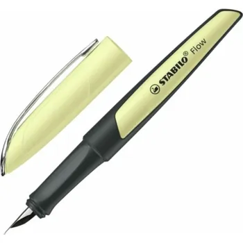 Plnicí pero STABILO Flow MODERN OFFICE, pastelové žluté