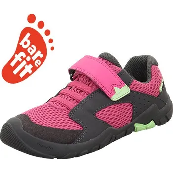 Dětská sportovní obuv SUPERFIT BAREFIT dětská celoroční obuv TRACE pink/grau 1-006030-5500 Velikost: 32