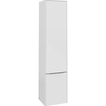 Koupelnový nábytek Villeroy & Boch Subway 3.0 vysoká skříňka 40x36,2x171 cm, panty vlevo, 2x dvířka, Brilliant White (C58600VE)