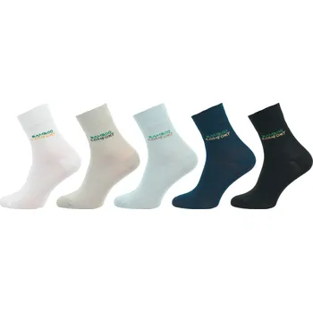 Pánské ponožky Dámské a pánské ponožky NOVIA | Comfort s bambusem 1033 - balení 5 párů Velikost: 23-24 ( 35-37 )