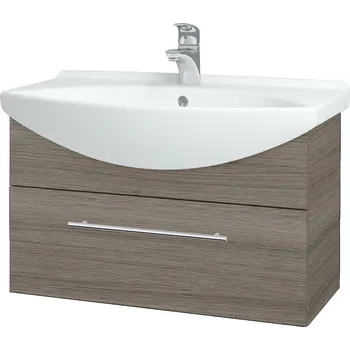 Koupelnový nábytek Dřevojas Koupelnová skříňka TAKE IT SZZ 75 - D03 Cafe / Úchytka T02 / D03 Cafe