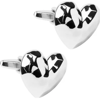 Manžetový knoflíček Bubibubi Manžetové knoflíčky srdce