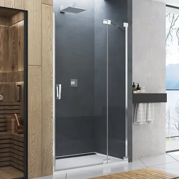 RONAL CADURA Jednokřídlé dveře s pevnou stěnou v rovině - panty vpravo / 1 strana rohového vstupu CA13DSM15007