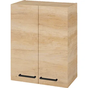 Koupelnový nábytek Dřevojas Horní skříňka DOS SYD2 60 - D15 Nebraska / Úchytka T06 / D15 Nebraska