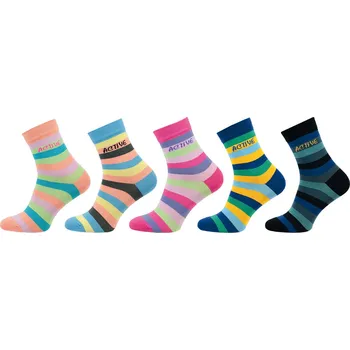 Dámské ponožky Dámské ponožky NOVIA | Comfort 1013 - balení 5 párů Velikost: 25-26 ( 38-39 )