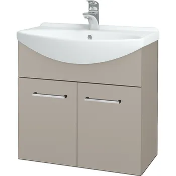 Koupelnový nábytek Dřevojas Koupelnová skříňka TAKE IT SZD2 65 - N07 Stone / Úchytka T04 / N07 Stone