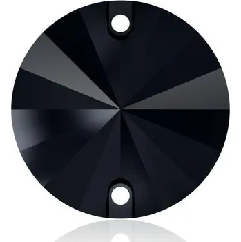 Drahý kámen Swarovski RIVOLI 3200 - 14mm Jet