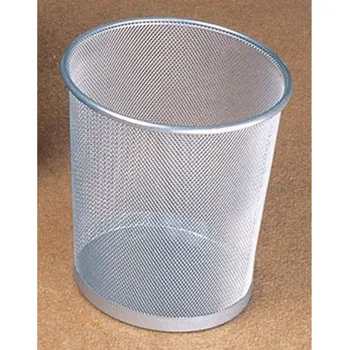 Odpadkový koš Helit the circle network H2518500 odpadkový koš 15 l (Ø x v) 265 mm x 280 mm kov stříbrná 1 ks