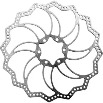 Brzda na kolo HK-R18 stříbrná 160mm