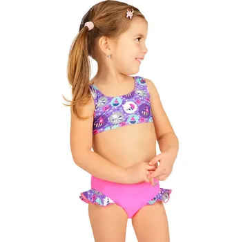 Dívčí plavky Litex Dívčí plavkový top 6D428 6D428 110