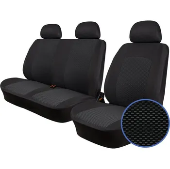 Potah sedadla Automega Autopotahy MAN TGE, 1+2, 3 místa, od r. 2017, NOVÝ MODEL, žakar tmavý