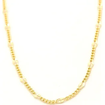 Řetízek Zlatý řetízek Figaro zdobený 2,10g