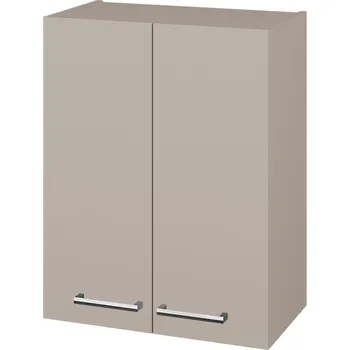 Koupelnový nábytek Dřevojas Horní skříňka DOS SYD2 60 - N07 Stone / Úchytka T03 / N07 Stone