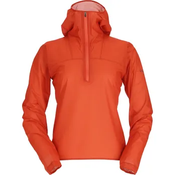 Dámská větrovka RAB Phantom Pull-on - dámská nepromokavá bunda Barva: Red Grapefruit, Velikost: UK 10 - EU 38