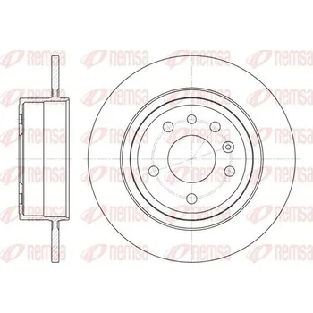 Brzdový kotouč Brzdový kotouč REMSA 6764.00