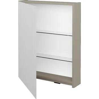 Koupelnový nábytek Dřevojas Jednodveřová galerka PREMIUM GAE 60 - M05 Béžová mat / Levé