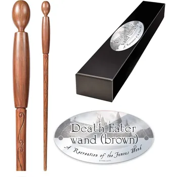 Karnevalový doplněk The Noble Collection Hůlka Smrtijed (hnědá) - oficiální filmová replika z Harryho Pottera (hůlka)