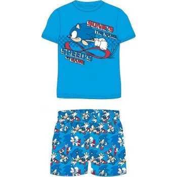 Chlapecké pyžamo E plus M - Chlapecké bavlněné letní pyžamo Ježek Sonic 104