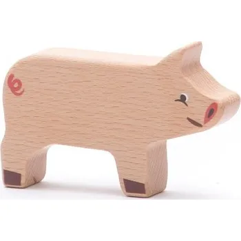 Dřevěná hračka Bajo Venkovská farma - prasátko