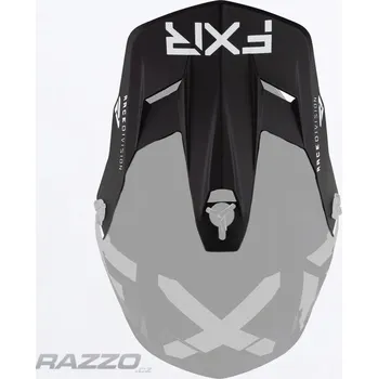 Helma na motorku Náhradní kšilt helmy FXR Clutch CX Helmet Visor Black White