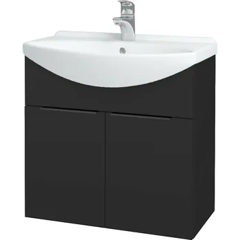 Koupelnový nábytek Dřevojas Koupelnová skříňka TAKE IT SZD2 65 - N03 Graphite / Úchytka T07 / N03 Graphite