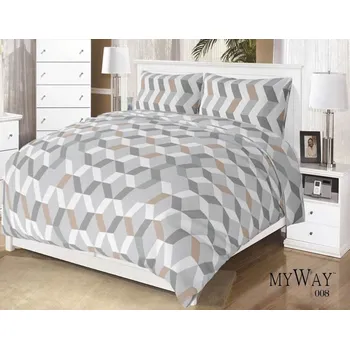 Povlečení Dewa Bavlněné povlečení rozměr 160 × 200 provedení č.008