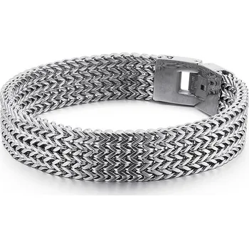 Náramek Steel Edge Náramek z chirurgické oceli WJHB582-ST Délka náramku: 20,5 cm