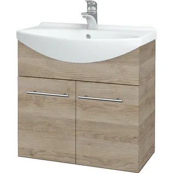 Koupelnový nábytek Dřevojas Koupelnová skříňka TAKE IT SZD2 65 - D17 Colorado / Úchytka T02 / D17 Colorado