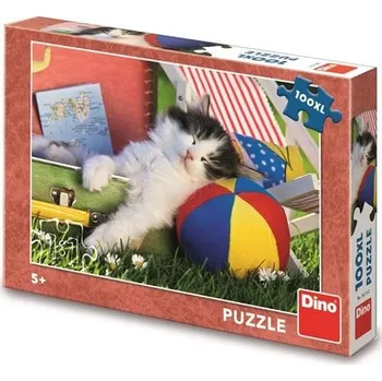 Hračka Dino Kotě odpočívá 100 XL puzzle