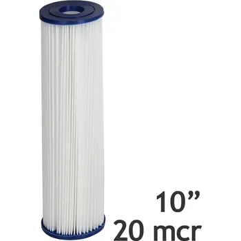Filtrace vody Listková proplachovatelná vložka USTM 10", 20 mcr (balení 10 ks)