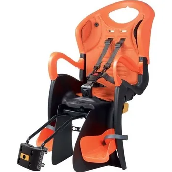 cyklosedačka BELLELLI sedačka TIGER STAND.B-FIX zadní črn-oranž/oranžový