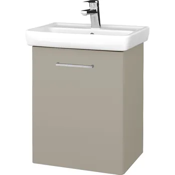 Koupelnový nábytek Dřevojas Koupelnová skříňka DOOR SZD 50 - M05 Béžová mat / Úchytka T04 / M05 Béžová mat / Levé