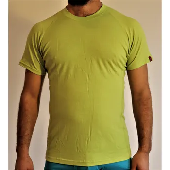 Pánské tričko Sheephappens Duriel Short - Pánský Barva: Limetka, Velikost: M, Varianta: Čisté tričko bez loga a potisku