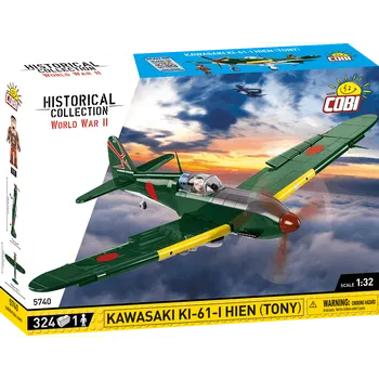 Stavebnice COBI Japonský stíhací letoun Kawasaki KI-61-I Hien (Tony) COBI 5740 - World War II