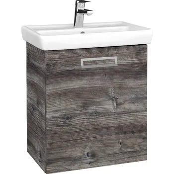 Koupelnový nábytek Dřevojas Koupelnová skříňka DOOR SZD 55 - D10 Borovice Jackson / Úchytka T39 / D10 Borovice Jackson / Pravé