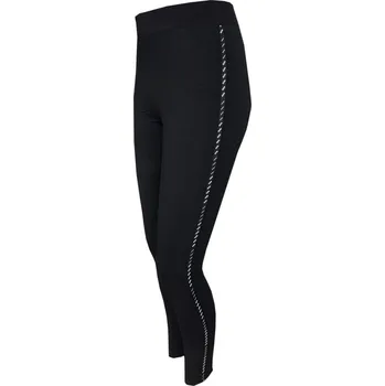 Dámské legíny Miego Dámské bavněné fitness legíny - Lile Barva: Černá, Velikost: M/L