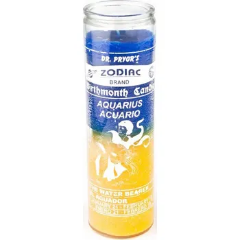 Magická svíce - (Aquarius) Vodnář