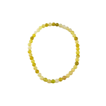 Drahý kámen Žlutý opál - 4mm