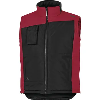 pracovní vesta Pracovní vesta Delta Plus FIDJI 2 Barva: Černá/ Červená, Velikost: 2XL