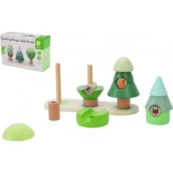 Dětské zboží Classic World Skládanka Les dřevo