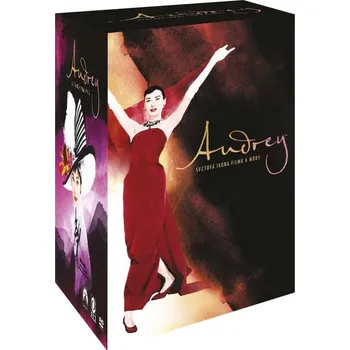 DVD film Audrey Hepburn - světová ikona filmu a módy - kolekce (9 DVD)