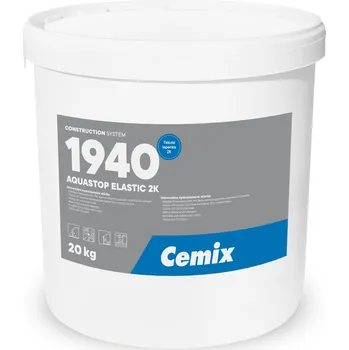 Hydroizolace Cemix 1940 Aquastop Elastic 2K tekutá lepenka 20 kg