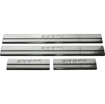 Lišta karosérie Nerez vnitřní ochranné lišty prahu dveří 4ks pro určité modely aut