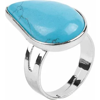 Prsten Prsten s tyrkenitem ve tvaru kapky