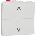 ovládač žaluziový tlačítkový 6A, 2M, Bílý Unica NU320718