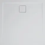 RONAL LIVADA RONAL sprchová vanička LIVADA z litého mramoru, čtverec 90x90x3,5 cm, bílá, sifon na kratší straně vaničky W20Q09004